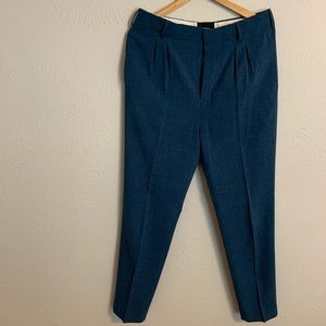 ASOS Double Pleated Cropped Dress Pant 32x36